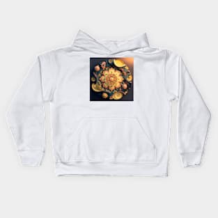 Mandala of nature Kids Hoodie